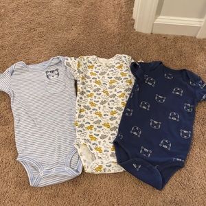 Bundle of 3 Just One You by Carter’s Onesies